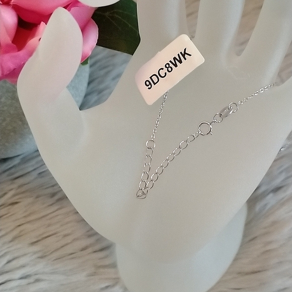 2/$30💕 BNWT Charmed Aroma Adjustable Sterling Silver Necklace - Picture 5 of 6